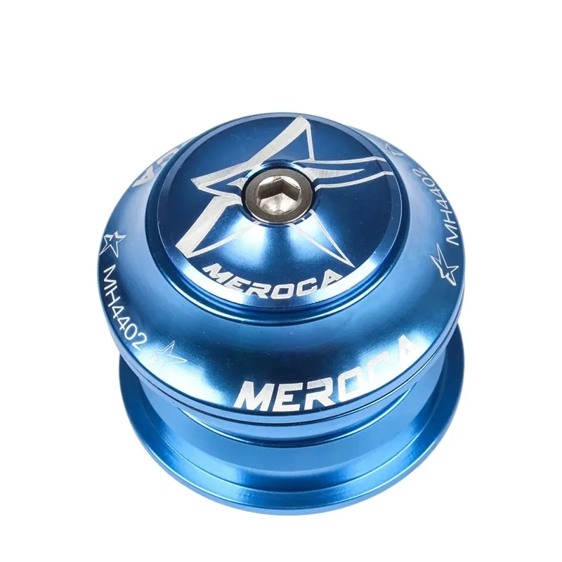 Meroca Mountain Bike Headset, MTB Tapered Headset, Bicycle Steering  Bearings, 44mm Integrated Head Set, Steering Box 1/8 Cycling
