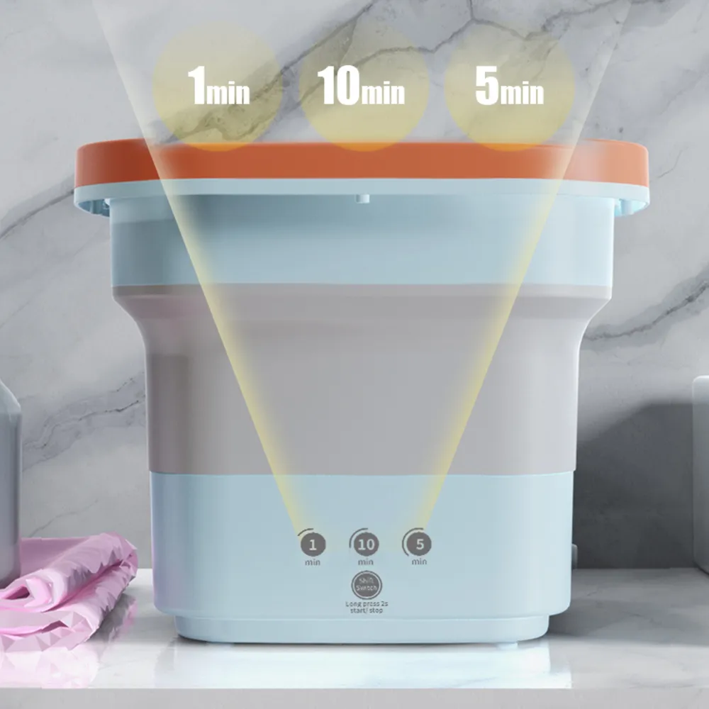 Mini folding clothes washing machine online