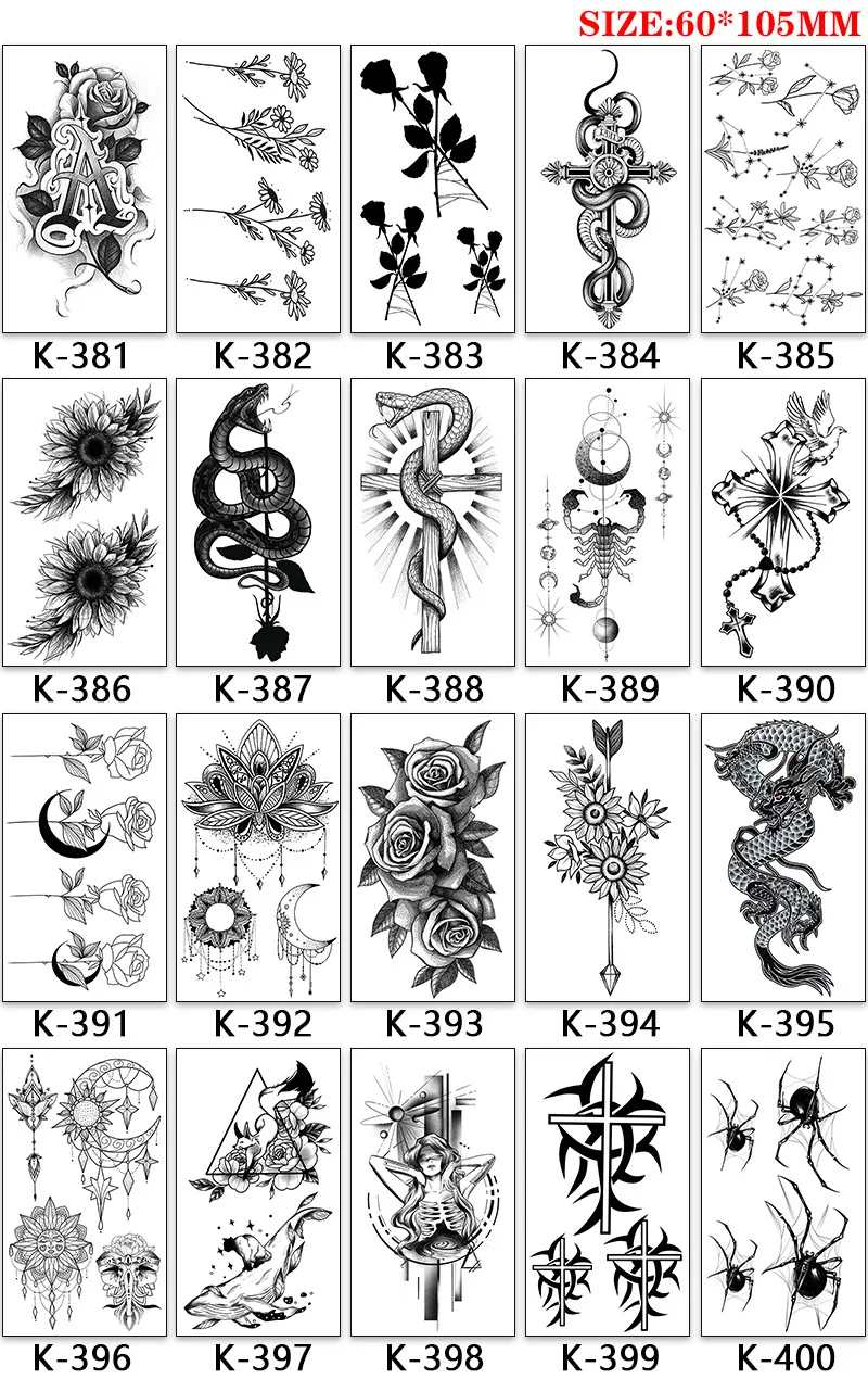 Pegatizas De Tatuaje De Boceto Tatuaje Semi Permanente Para Mujeres Adultas  Hombre Falsas Palabras De Tatuaje De 27,64 € | DHgate, image size:800x1270