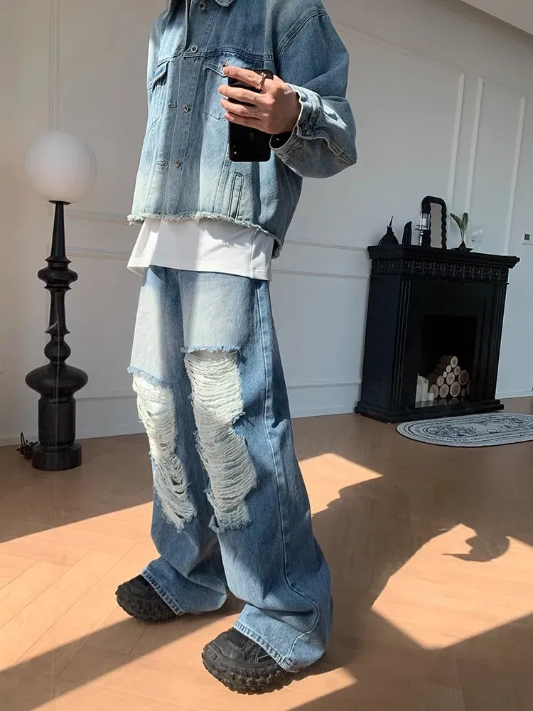 Baggy Jeans Men Reddit Ninth Hall Ambush Medium Blue Baggy Jeans