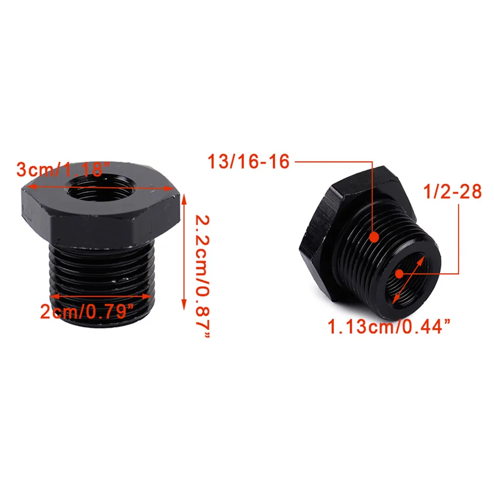 DHgate.com:Universal Car Oil Filter Adapter: 5/8-24 & 1/2x28 to 13/16 ...