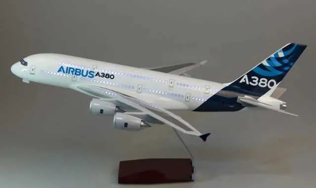 航空機Modle 1/160スケール50.5cmエアバスA380プロトタイプ航空機