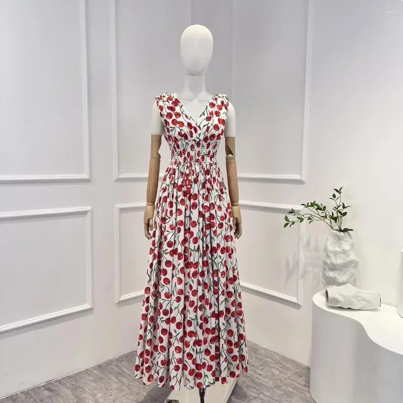 white christmas dresses Women's New Floral Midi Cotton Casual Dresses main image 1