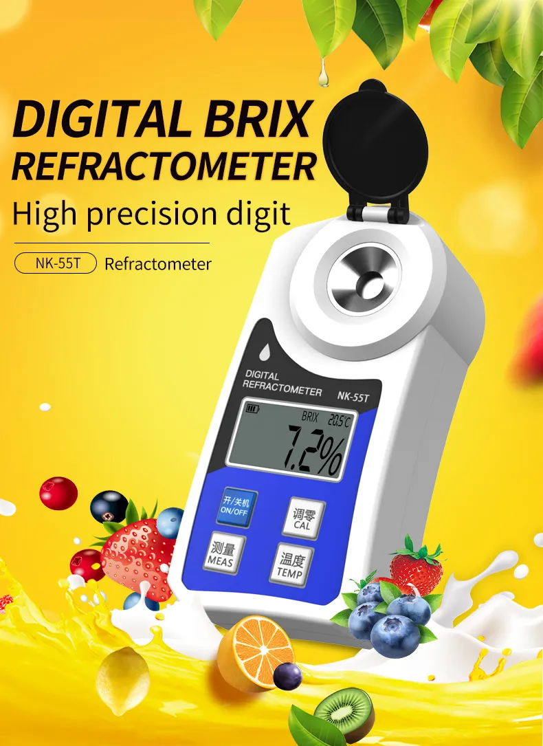 DHgate.com:Professional 55-82% Digital Brix Refractometer Sugar Meter ...