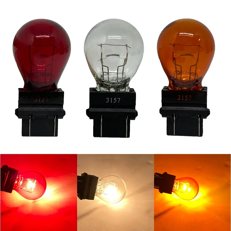 2024 T25 3156 3157 Car Turn Signal Brake Light Bulb 12V 21W Halogen Lamp Amber White Taillight External Bulbs From Ddmyapr 8.09 DHgate.Com