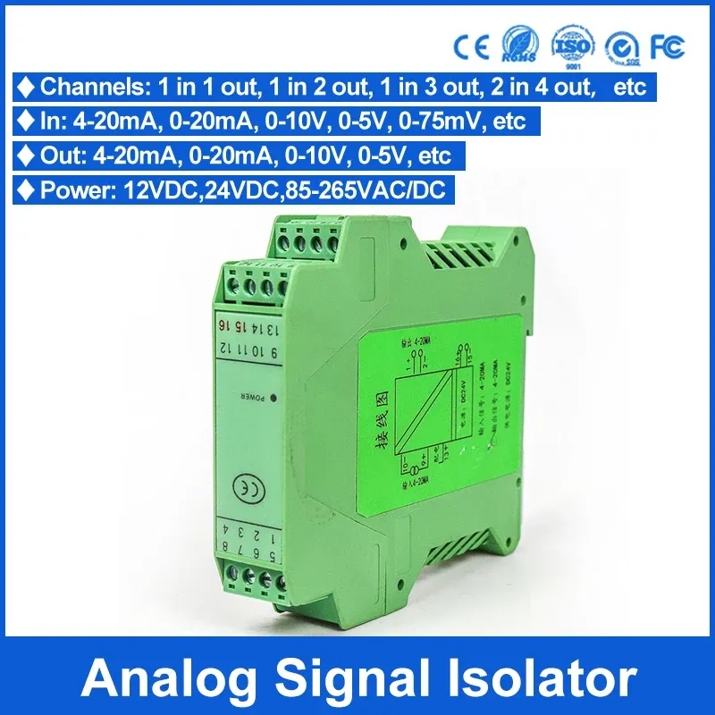 Analog Current Signal Splitter 1 Python Input Multiple Values/2 Output ...