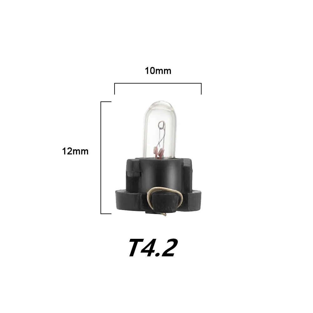 T3 Car Led 5/T3 T4.2 LED Bulbs Car Interior Lights Auto Warming Indicator Lamp 12V ...