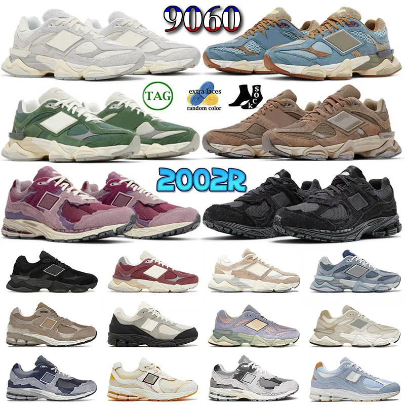 new balance 9060 2002r new balances shoes Top chaussures de course de sport Nori Quartz grey hommes protection Pack Rose sneakers 【code ：L】