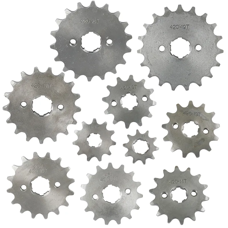 Front Engine 420 Sprocket Teeth 20mm To 19T Sizes For 50cc To 110cc Custom Motorcycle Helmets From Ddmydesign 8.92 DHgate.Com