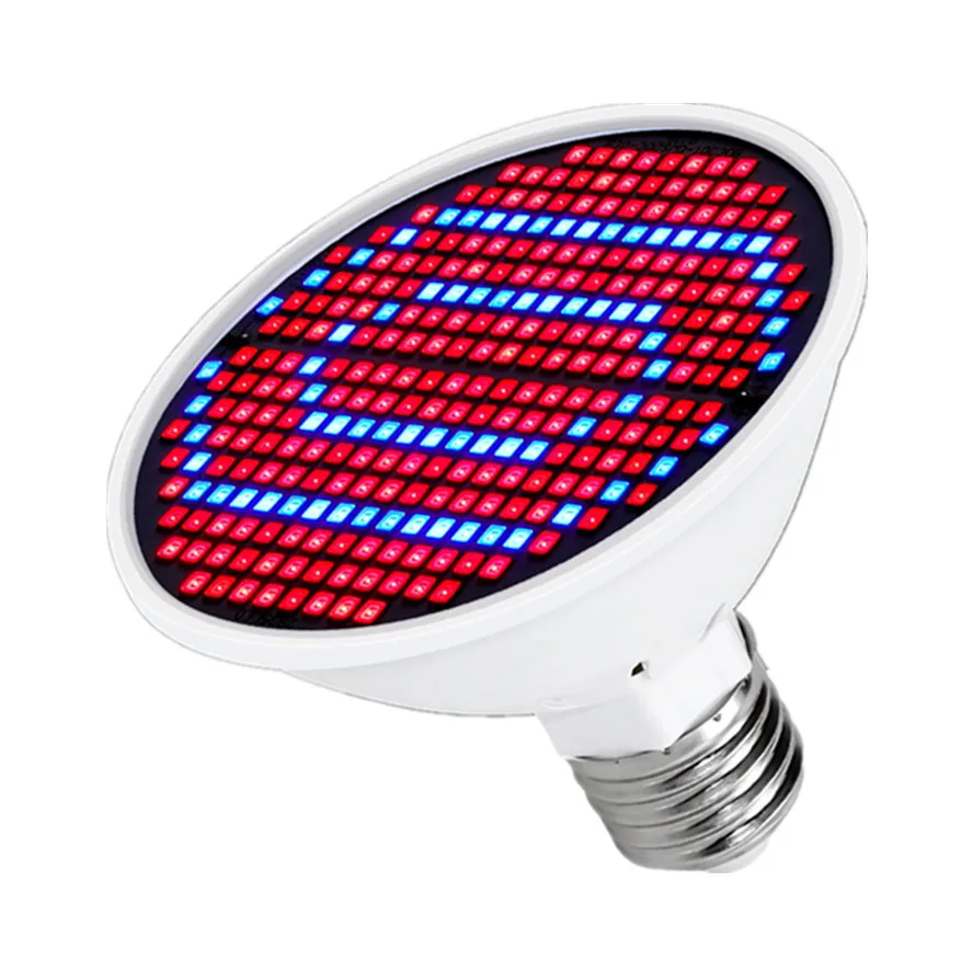 Full Spectrum LED Plant Grow Light Bulb 45W 60W E27 Base 110V 220V for ...