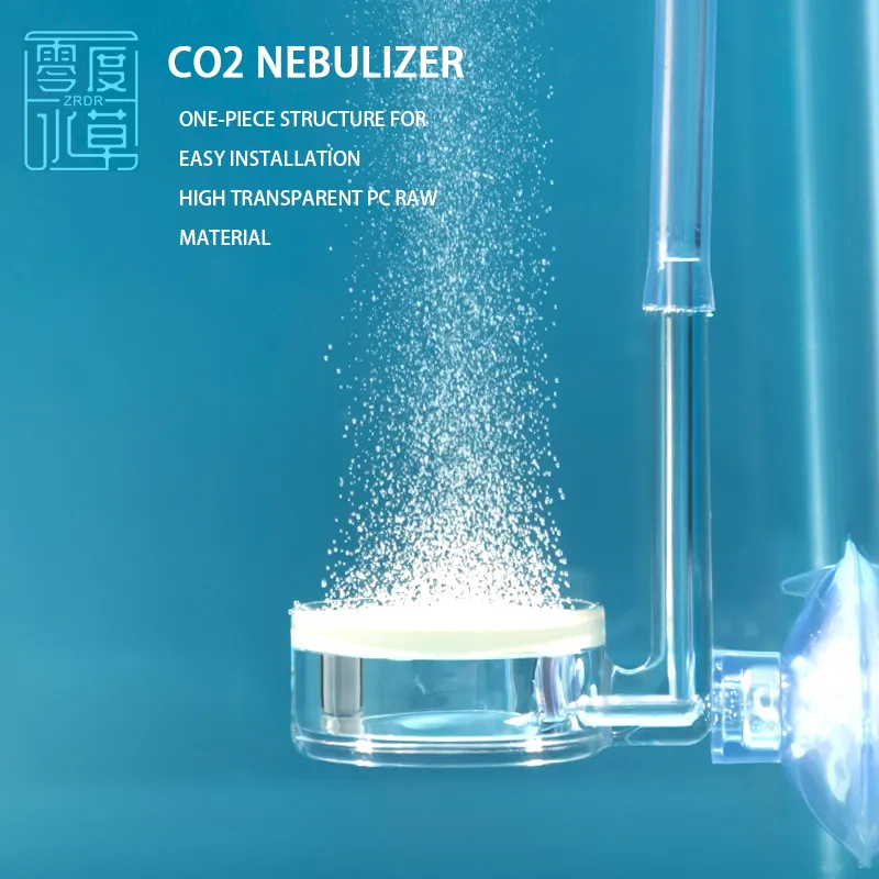 New Aquarium CO2 Diffusers Transparent CO2 Atomizer... From Thainpet ...