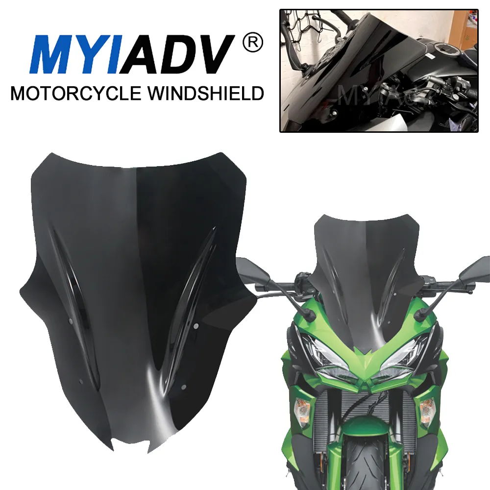 DHgate Kawasaki Z1000SX Windscreen Wind Deflector Enhanced Clarity and Protection for Your Ride Automobiles Motorcycles