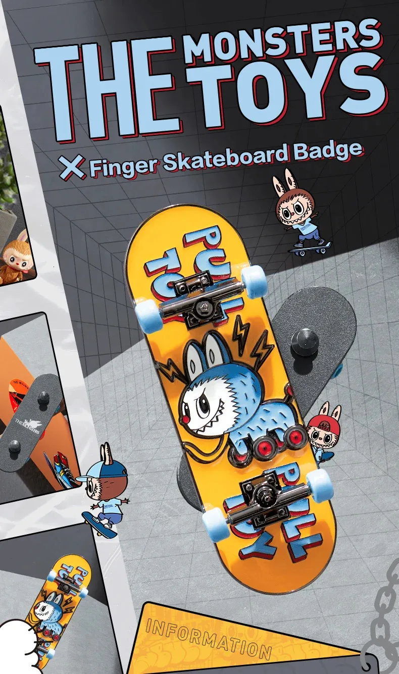 Mini Finger Skateboards Collectible Figurine Toy Series