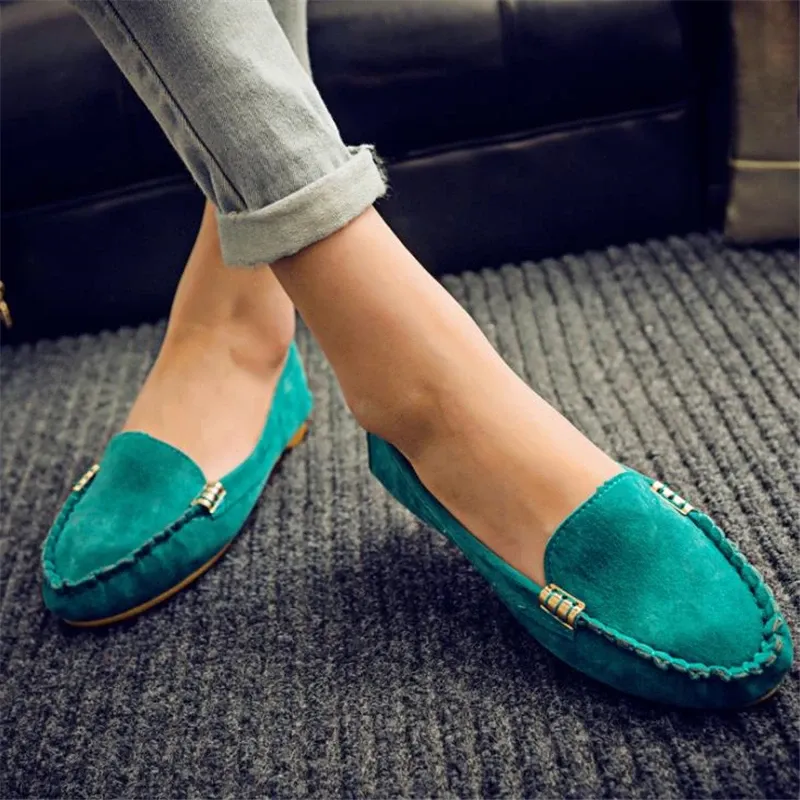 Denim flat shoes womens sales