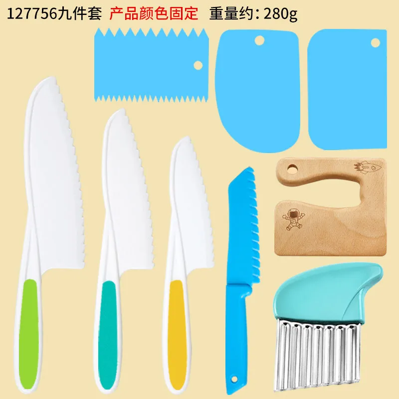 DIY Kids Cooking use of pastry cutter - Wooden and Plastic Fruit Knives ...