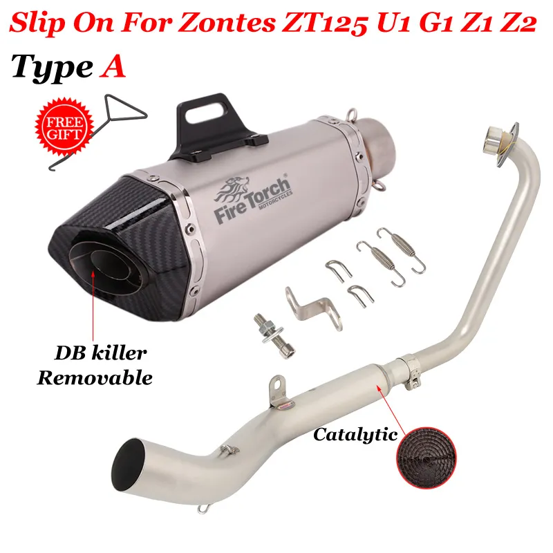 Zontes exhaust shop