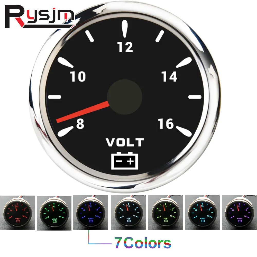 Monitor Tensione 12v-24v Voltmetro Digitale DC 12V-24V - Display LED Per Auto, Moto, Barca, Camion Display Tensione Auto - Foto 10