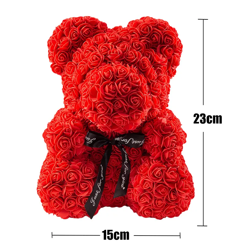 Valentines romance rose bear hotsell