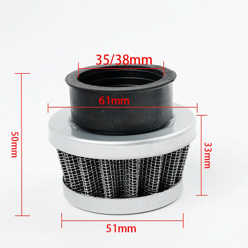 Motorcycle Air Filter Intake Adapter For Yamaha Banshee (All Years) – HTTMT USMT260-011-BK