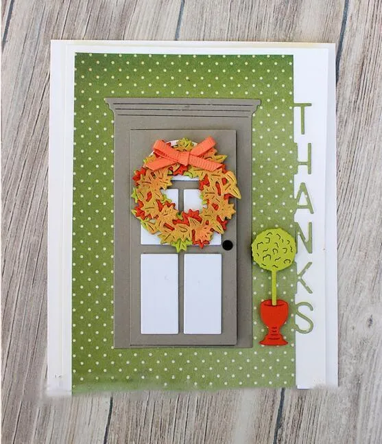 Slimline Scalloped Oval Metal Cutting Dies - Carbon Steel Craft Stencils For Scrapbooking