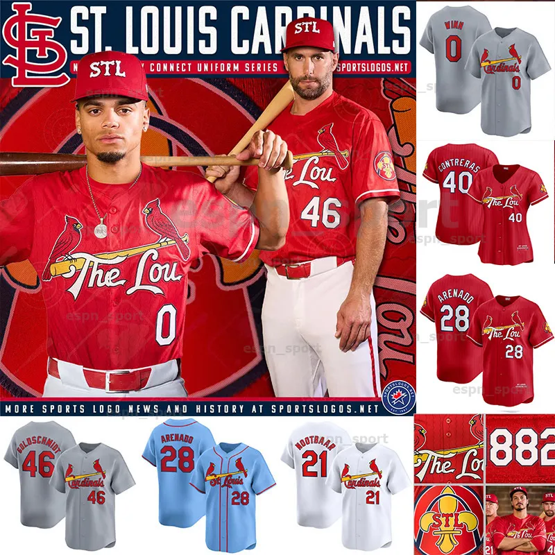 Masyn Winn De Lou 2024 City Connect Jersey Nolan Arenado Paul