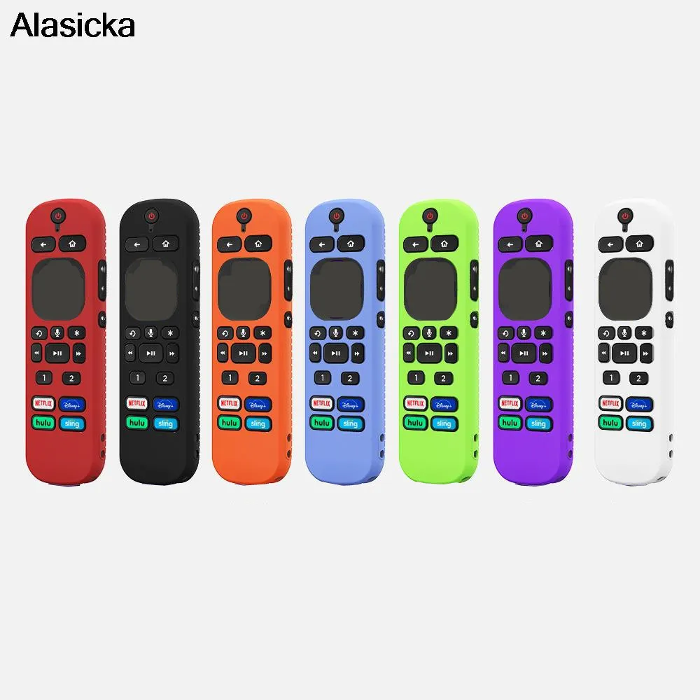 Remote Waterproof Cover Silicone Waterproof Shockproof Remote Case Cover for TCL Voice Remote ...