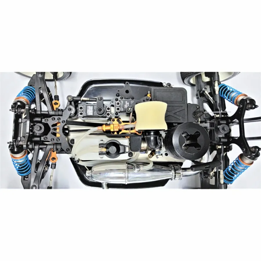 Caster Racing ZX2.0 RTR GP Engine 1/8 Nitro 4WD Buggy RC Off-road