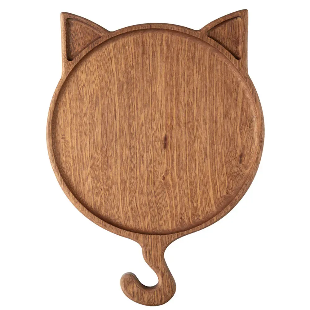 Planche à Pizza En Bois D'acacia - 40 Cm Avec Poignée - Planche à Découper Ronde Pour Pizza, Fromage, Tartes (épaisseur 1.5 Cm)