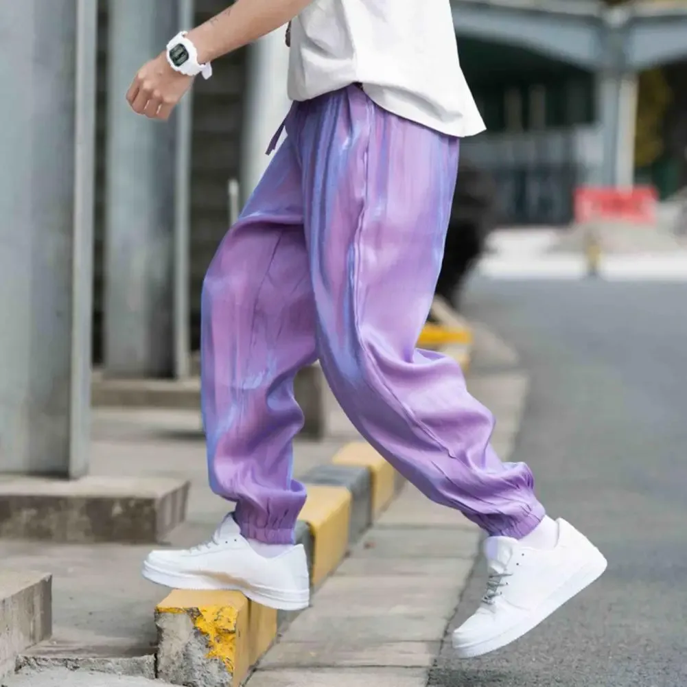 Bright colored sweatpants top