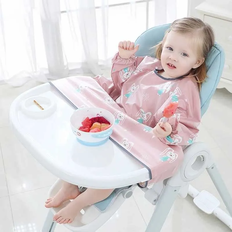 Dining Chairs Seats Waterproof Saliva Bibs for Food Feeding Dining Chair Dress with Tabletop Cloth Cover
