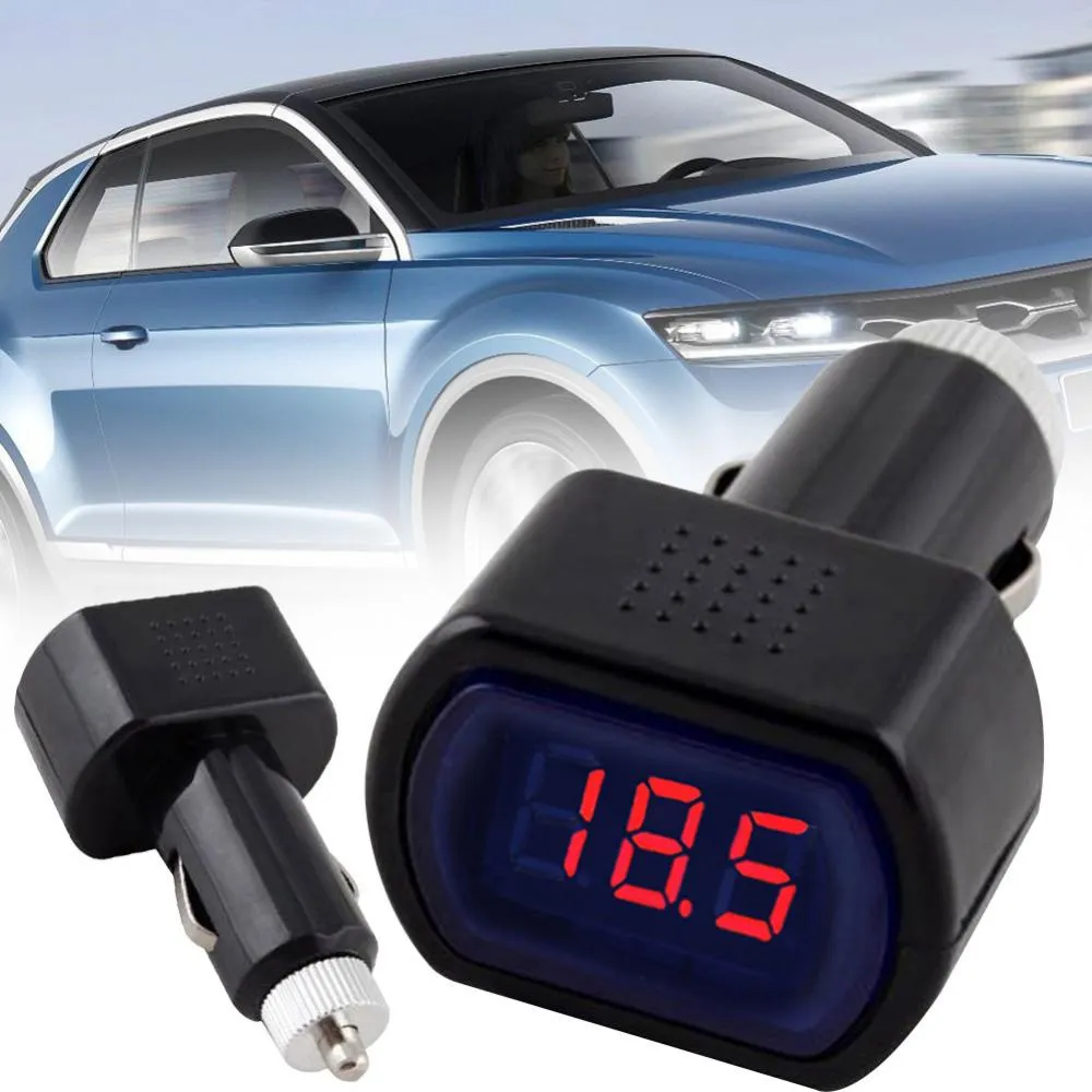 car battery voltmeter cigarette lighter Car Voltmeter Battery Tester Digital Voltage Monitor Gauge for Cigarette  Lighter Socket from Dhgate Car Charger