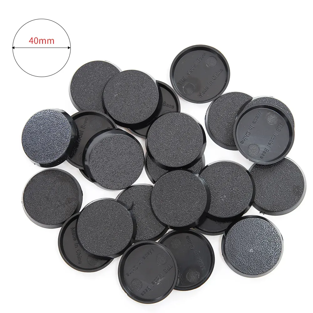Base Modello Di Plastica Rotonda: Versatile Resistente Wargames, Miniature Dei Giochi Da Tavolo Pacchetto 20/40/60 Da 3,63 € | DHgate