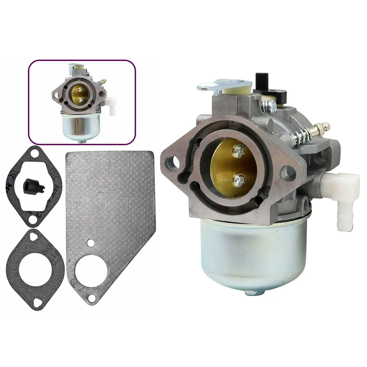 Beautycom Carburetor Mounting Gasket & Fuel Filter – Fits Walbro LMT 5-4993 – Direct Replacement – UPC 715020966310