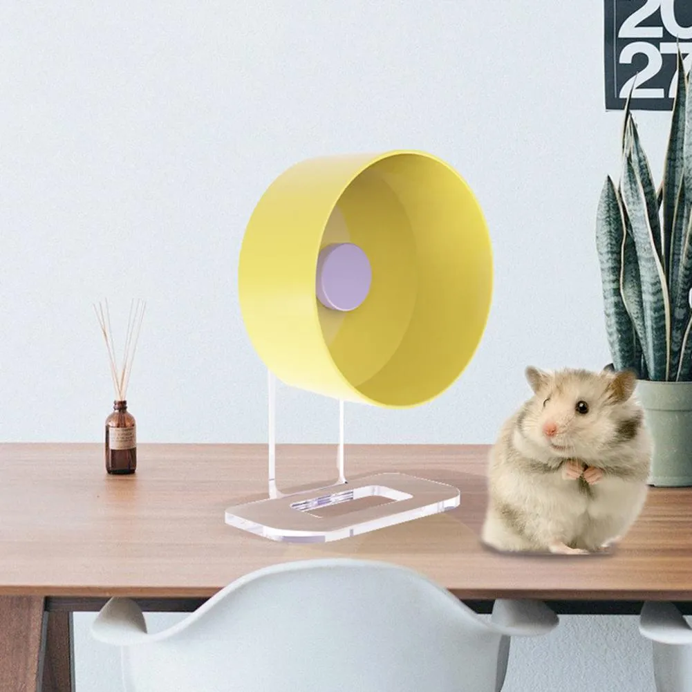 Curated visual reference: Gallery Detail: Hamster Exercise Wheel Toy Wide Runway Silent Shaft Non Slip