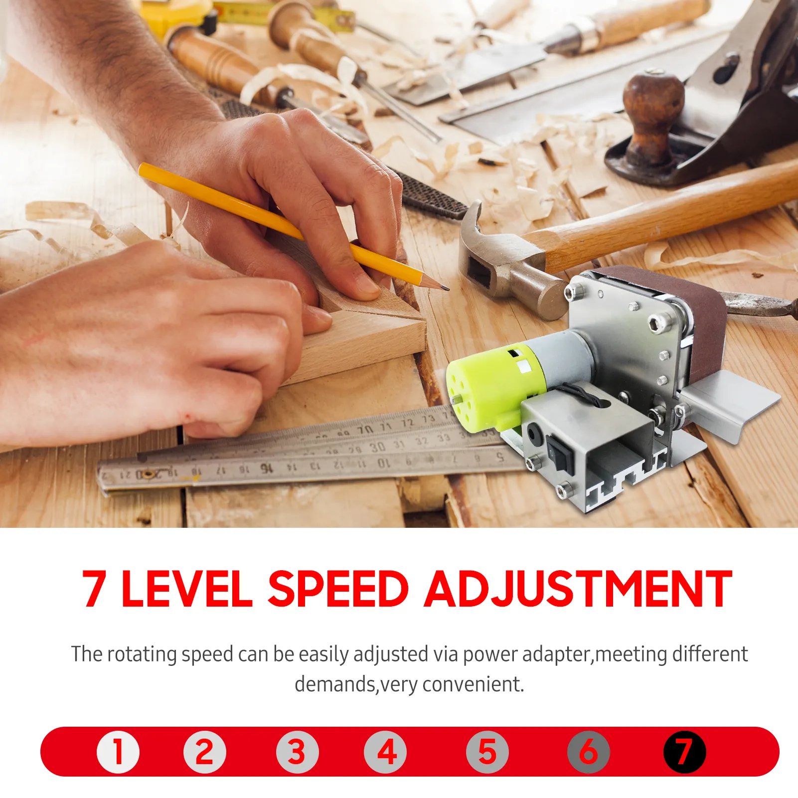 Belt sander speed for wood 2025