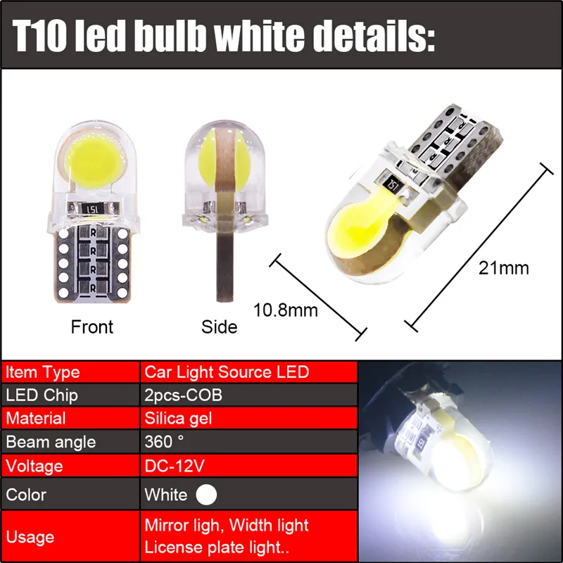 thumbnail image 2 of 42-Piece LED Interior Light Bulb Kit For Honda & Toyota – 6000K White, Dome/Map/Plate Lights 2 of 6