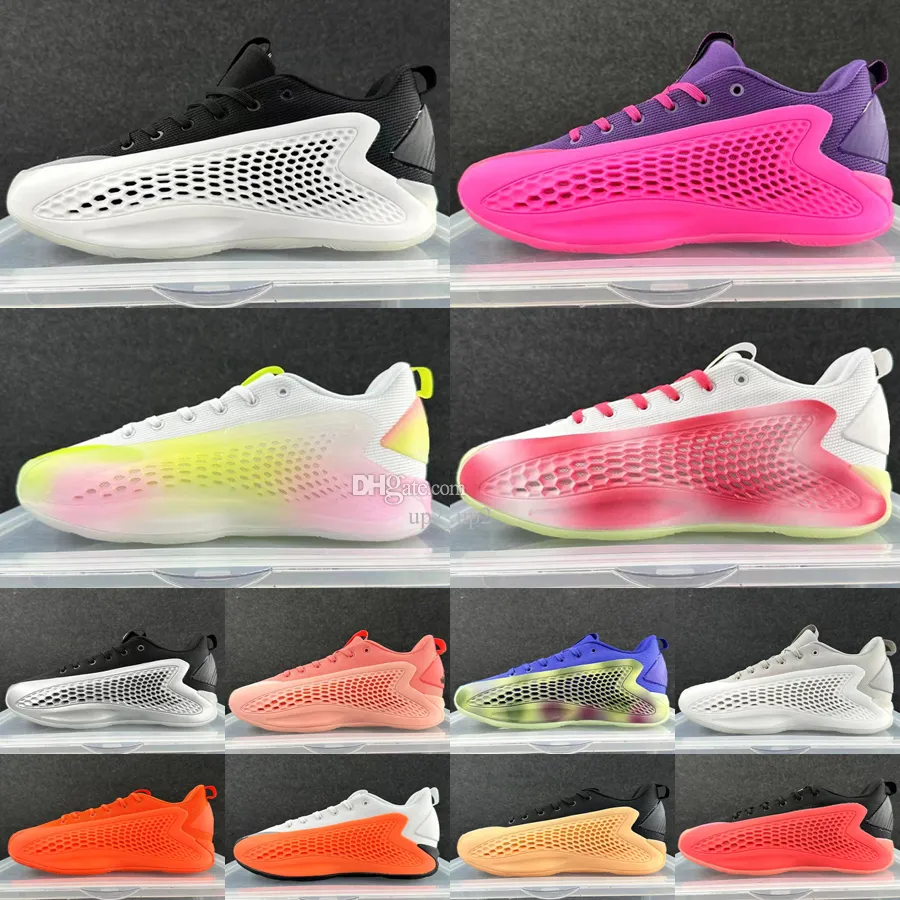 Scarpe Da Basket Basse Ae1 Uomini Sneaker In Pelle Traspirante In Pelle Sneaker Sportivo Da Esterno 2024 Taglia 40 46 Da 37 38 DHgate