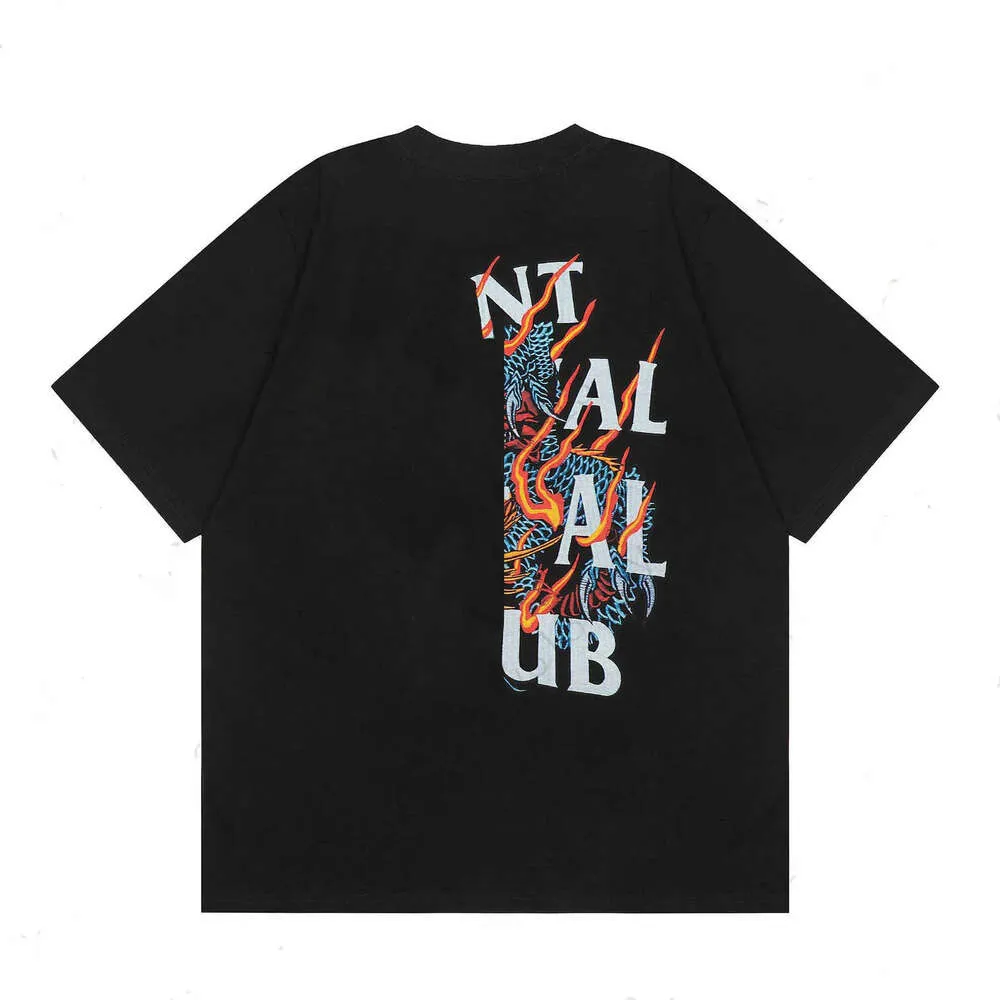 DHgate Mens Premium Cotton Blend Anti Social Social Club T shirt 2024 Summer Collection Tide Brand Print Apparel