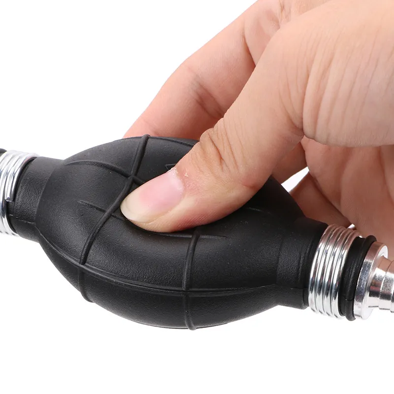 12mm Hand Fuel Pump Primer Bulb Type All Fuels Transfer Syphon Non