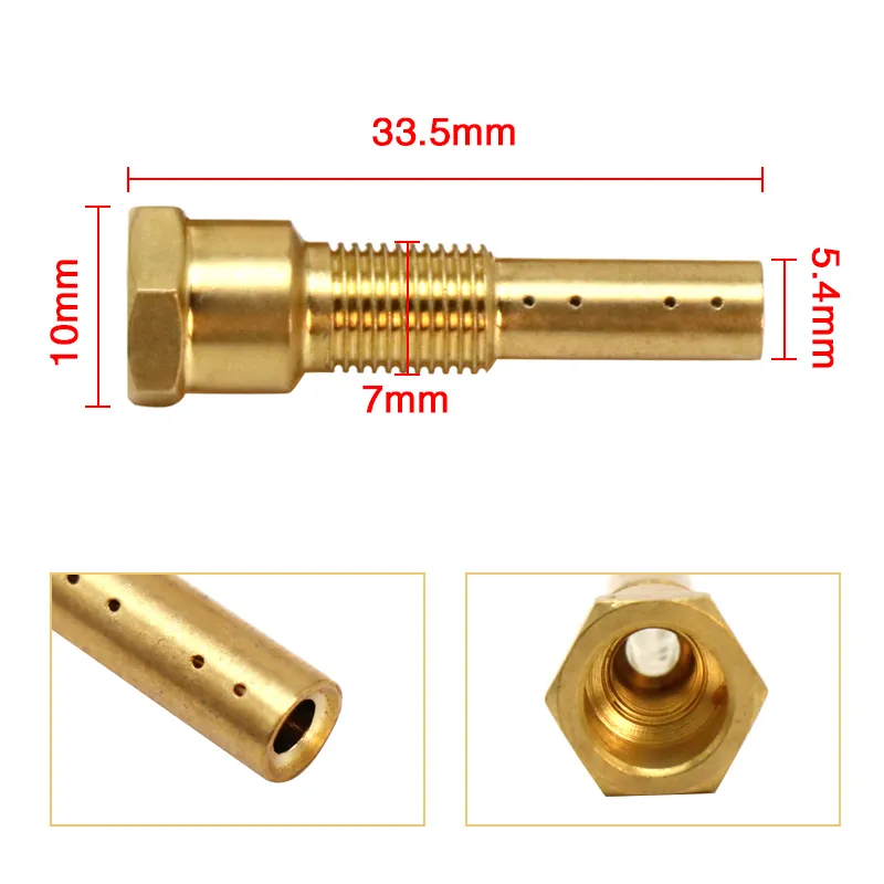 DHgate.com:Keihin PWK Carburetor Needle Jet Holder - 8, 12