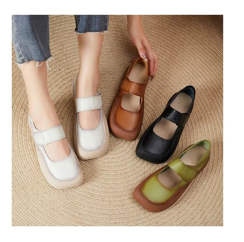 A must-buy for 25 years! cantsi kéli genuine leather flats shoes | look