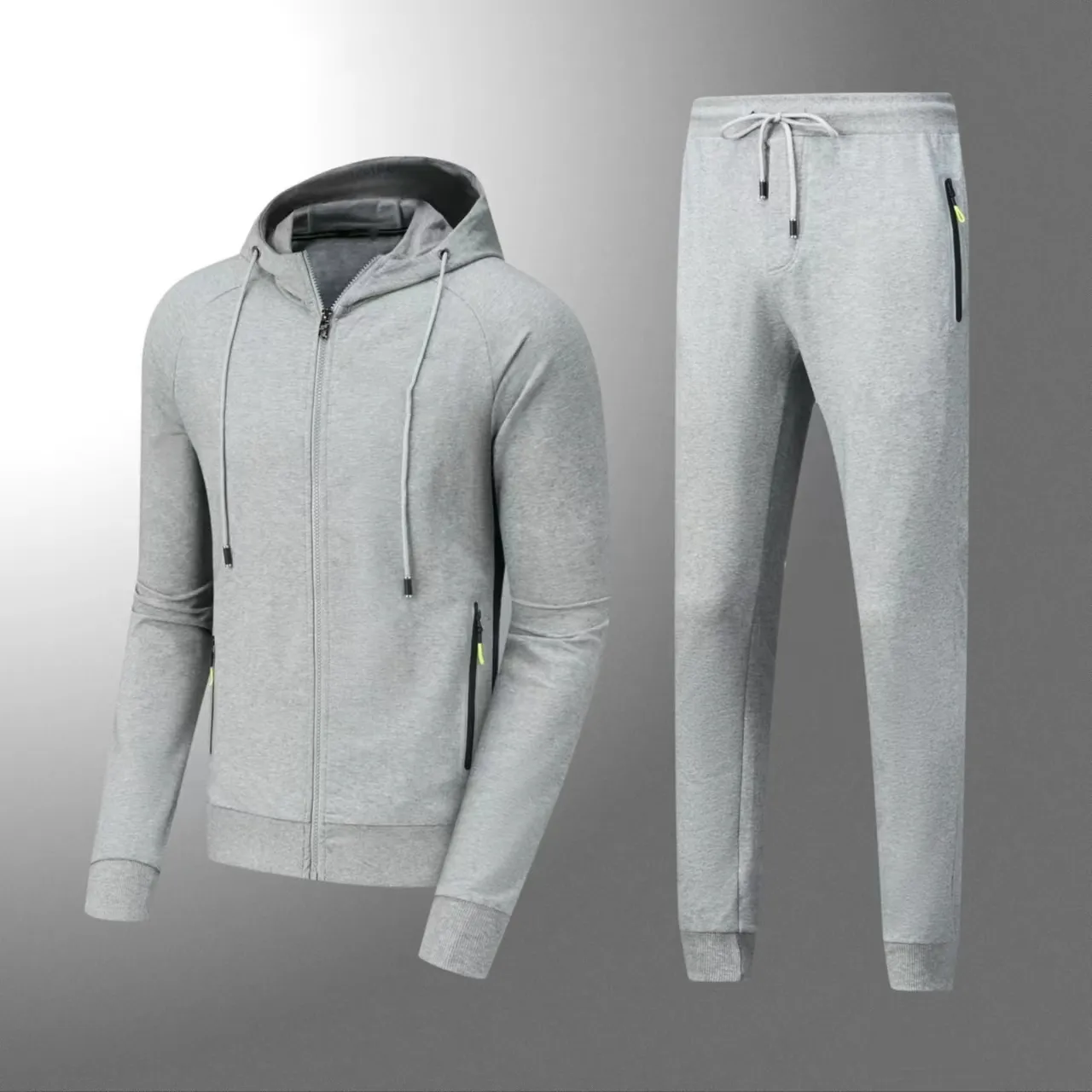 Mens designer tracksuits grey 2025