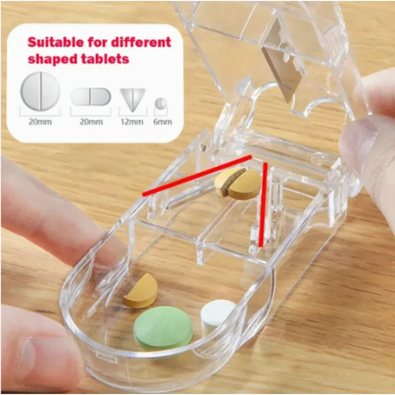 Tablet Divider Splitter Medicine Pill Holder Portable Tablet... From Ddmymaster, $16. ...