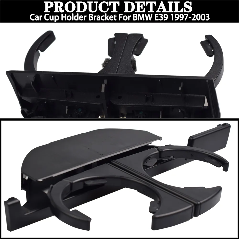 DHgate Upgraded Version Dual Drink Cup Water Holder for BMW E39 5 Series 1997 2003 Interior Accessories Automobiles Motorcycles