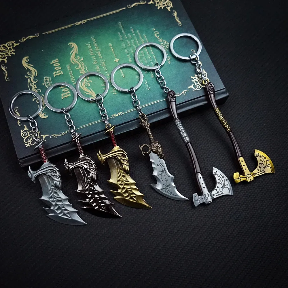Axe keychain top