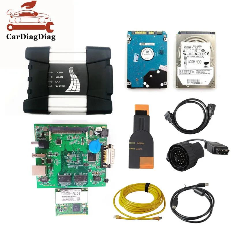 Real Fiber Optical Head V149 Firmware iCOM NEXT ICOM For BMW Newest Software Programming Tool Diagnostic Tool Free Shipping