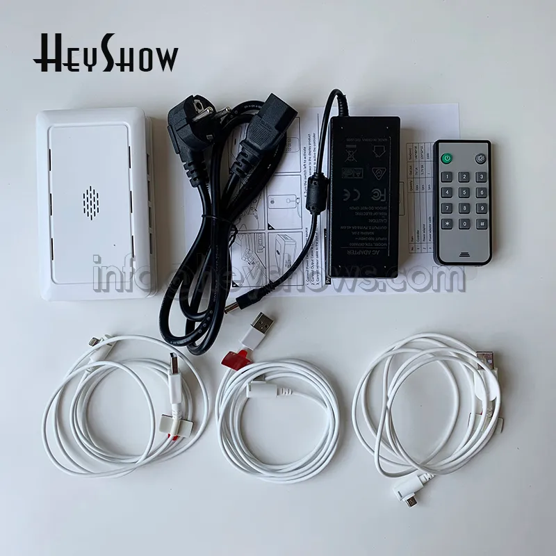 Security Box with 8 Ports: Mobile Phone Anti-Theft Alarm Host Set with ...