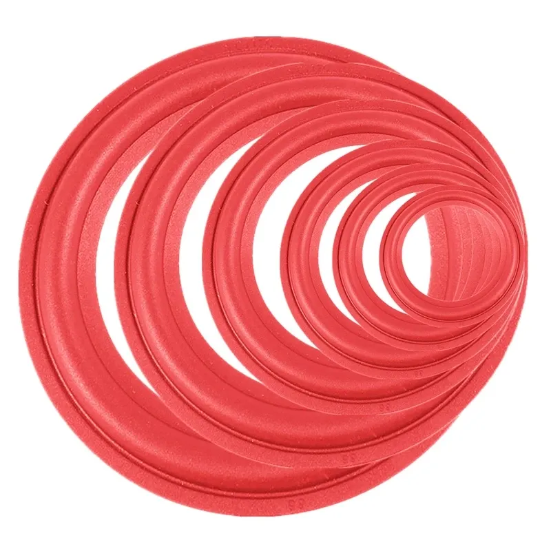 1PC 8 Inch Stereo Woofer Bass Loudspeaker Speaker Parts Rubber