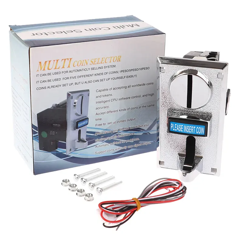 Coin Acceptor Vending Machine Control Pay: vector de stock (libre de regalías) 665885314