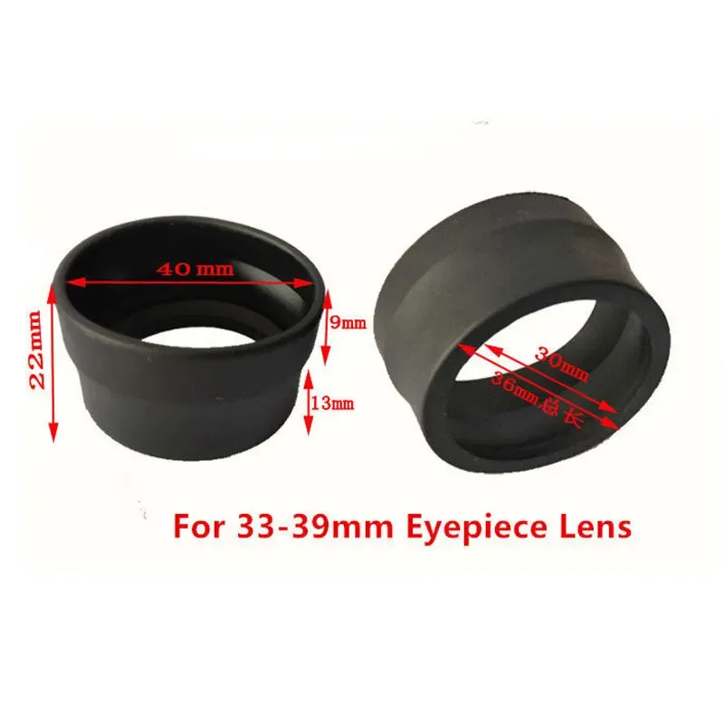 Scope Eye Cup Yokua Rubber Microscopes Eye Protectors Cup Scope Eyepiece Guard Eyes Shield Cover Vortex Binocular Eye Shield - Foto 5